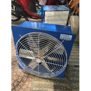 Quạt hút công ngiệp vuông 50cm, có lá che mưa  , motor khía , 370w, 220v-380v 